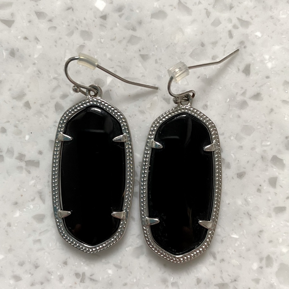 Kendra Scott black earrings